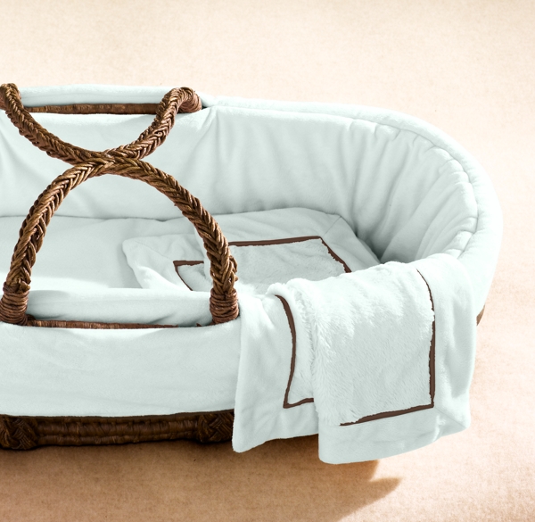Cuddle Plush Moses Basket Bedding