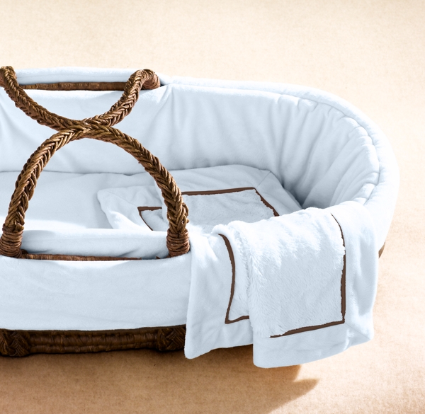 Cuddle Plush Moses Basket Bedding