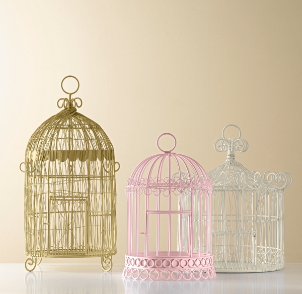 large white birdcage