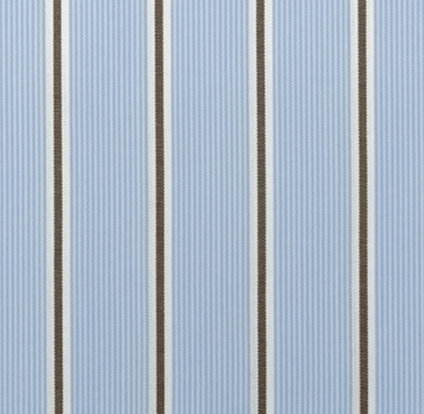 oxford stripe drapery swatch