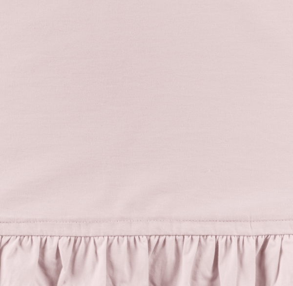 Vintage-Washed Ruffle Drapery Swatch