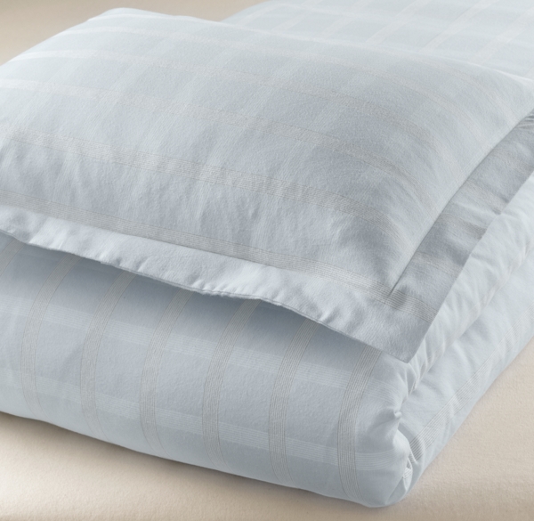 European Cozy Plaid Flannel Sham