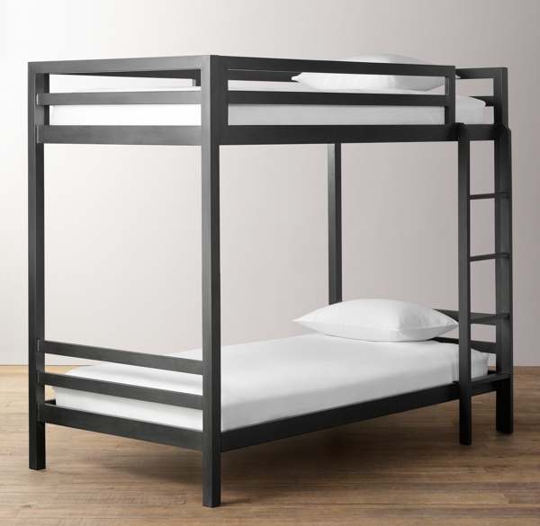 Industrial Loft Twin Bunk Bed