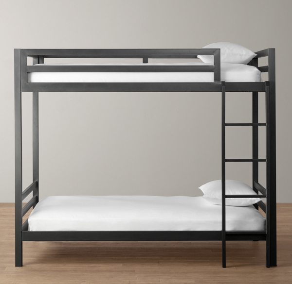 Industrial Loft Twin Bunk Bed