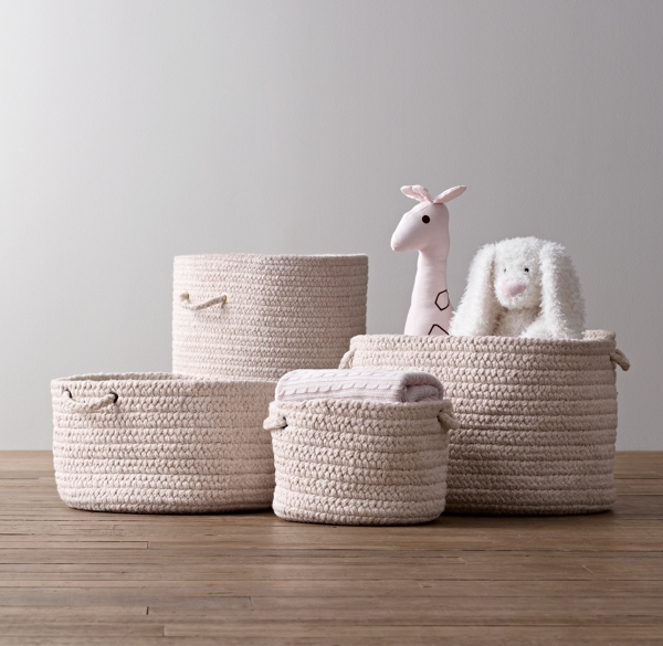 Braided Wool Baskets