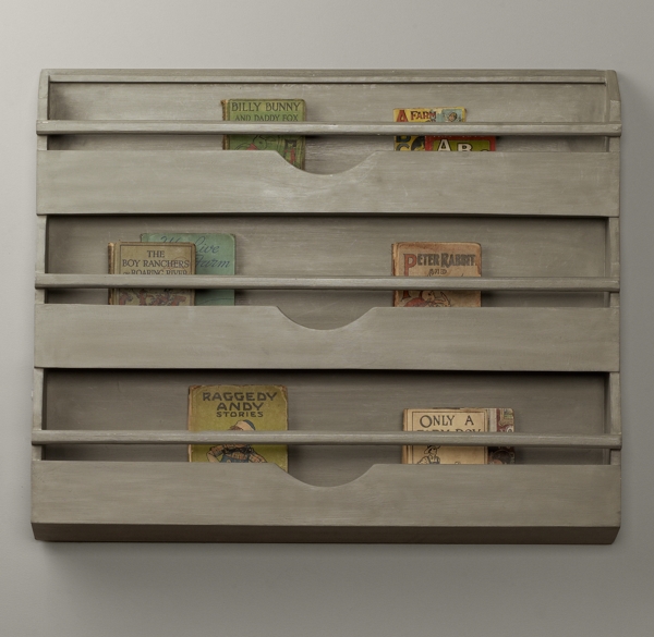 Weathered Wall Bookrack