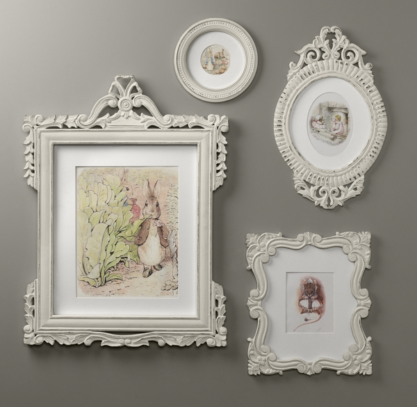 Vintage Hand-Carved Frames