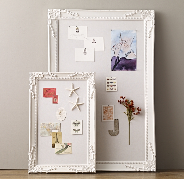 Vintage Hand-Carved Pinboard