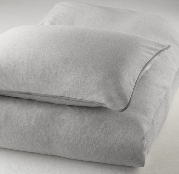 European Heathered Jersey Sham