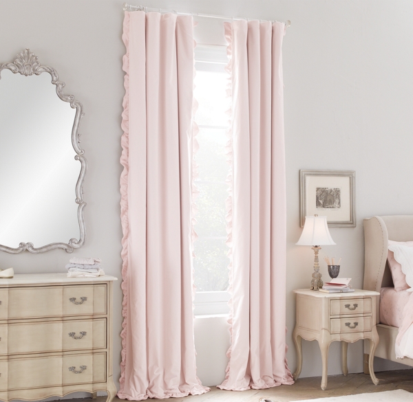 Washed Velvet Drapery Panel