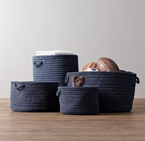 Braided Wool Baskets