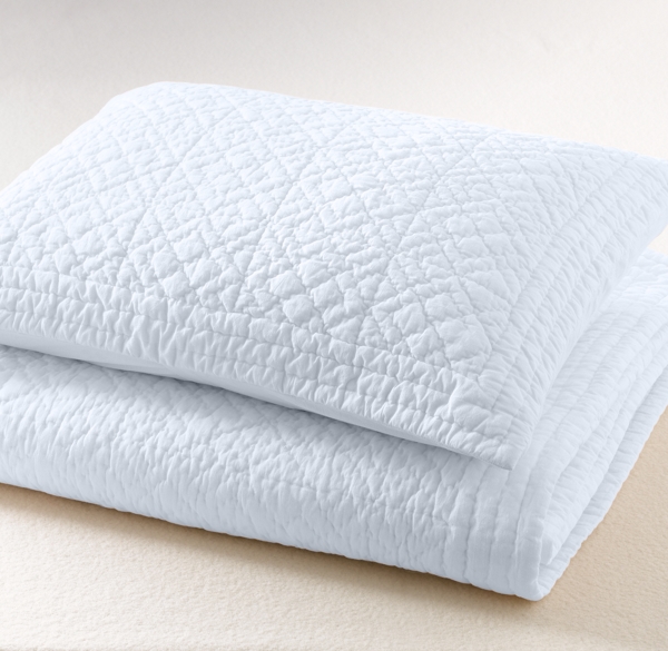 Heirloom Quilted Voile Toddler Quilt