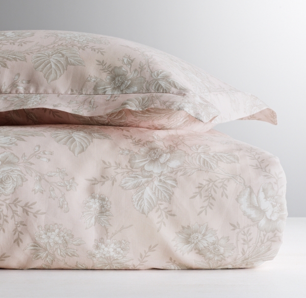 Antique Floral Duvet Cover