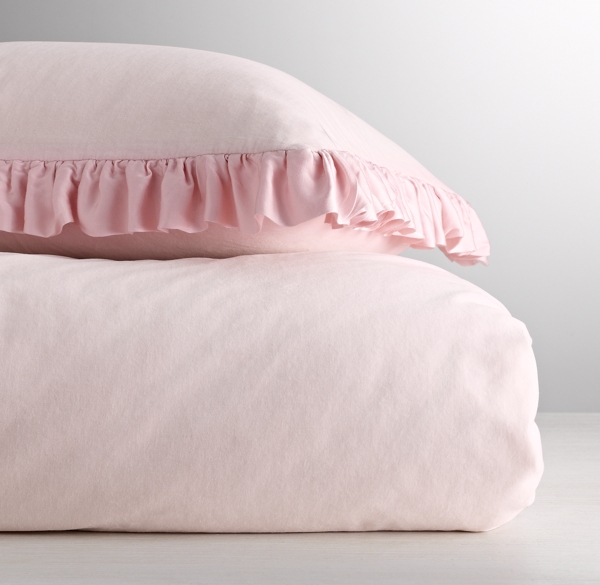 Washed Velvet Duvet Cover