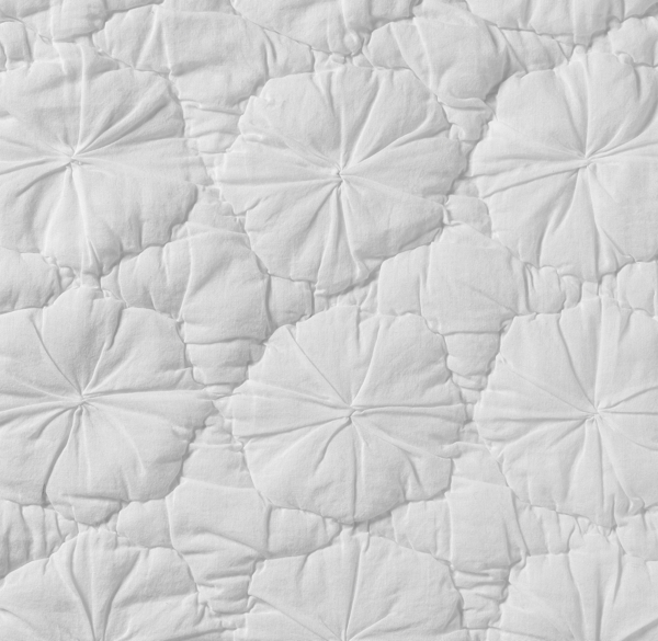 Pinwheel Quilted Voile Bedding Swatch