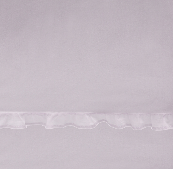 European Vintage-Washed Ruffle Bedding Swatch