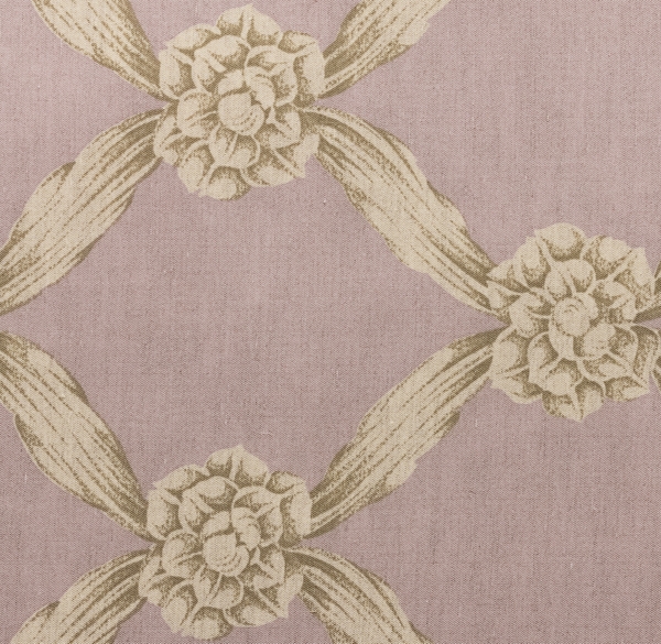European Rosette Lattice Bedding Swatch