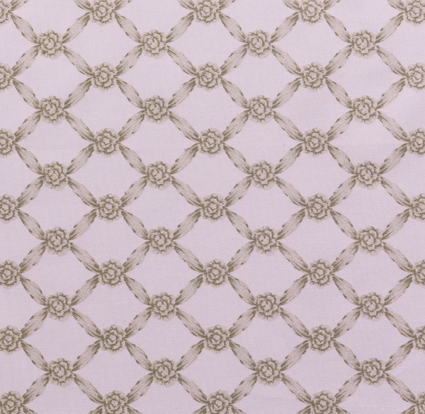 European Rosette Lattice Bedding Swatch