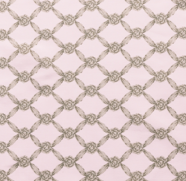 European Rosette Lattice Bedding Swatch