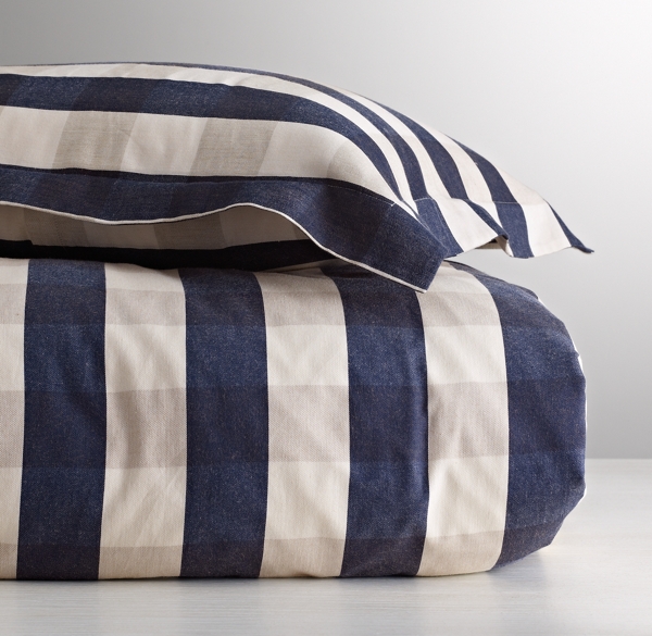 Windsor Woven Plaid Duvet Cover