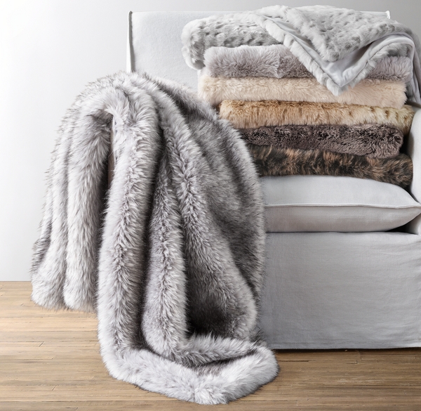 Luxe Faux Fur Throw