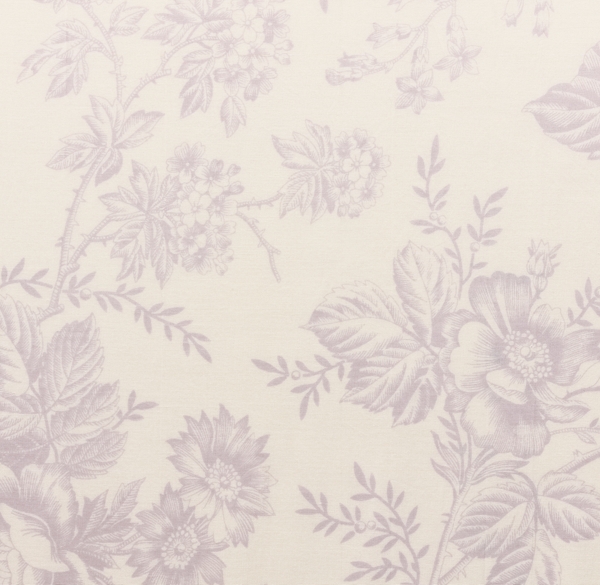 Antique Floral Drapery Swatch