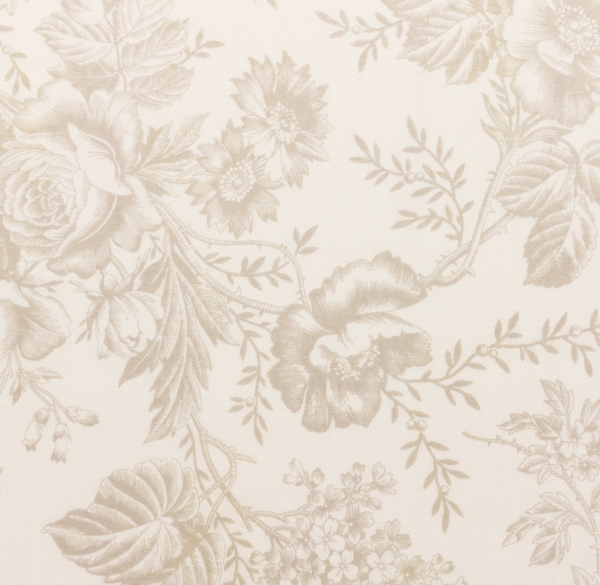 Antique Floral Drapery Swatch