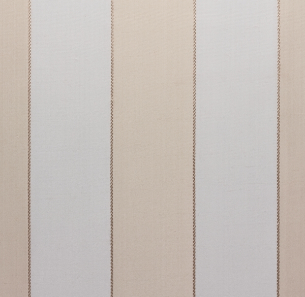 Washed Silk Pavilion Stripe Drapery Swatch