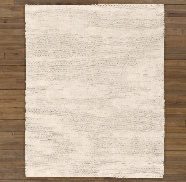 Textured Braided Wool Rug