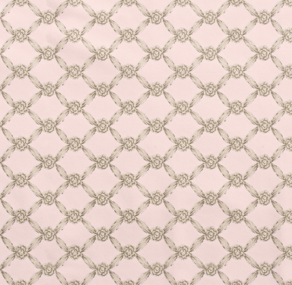 European Rosette Lattice Toddler Bedding Swatch