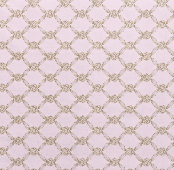 European Rosette Lattice Toddler Bedding Swatch