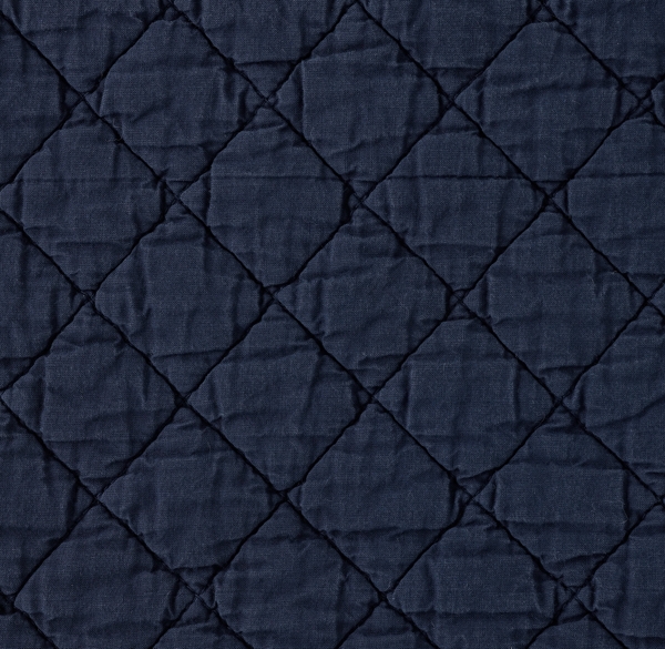 Washed Diamond-Stitched Bedding Swatch