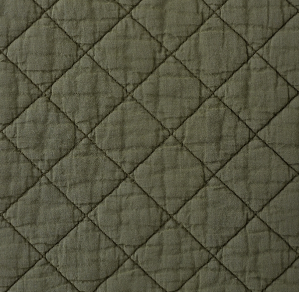 Washed Diamond-Stitched Bedding Swatch