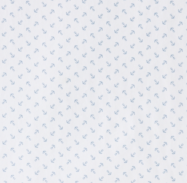 European Anchor Print Bedding Swatch 