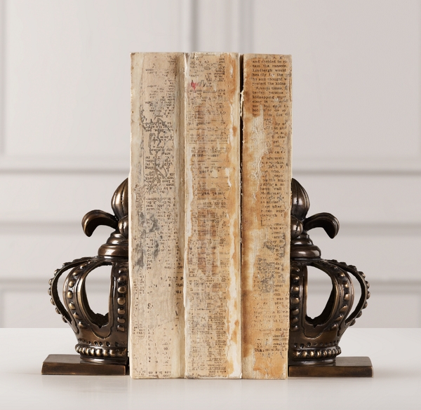 Crown Bookends