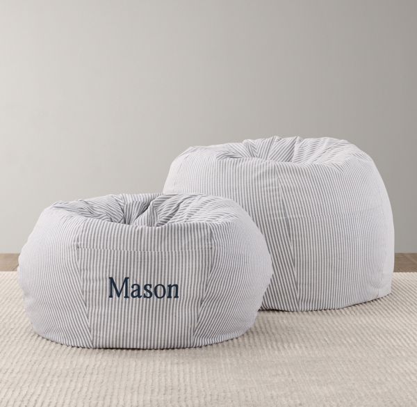 Printed Canvas Bean Bag Cover