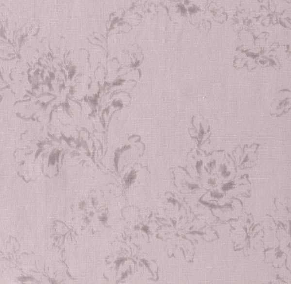 Washed Linen-Cotton Floral Bedding Swatch
