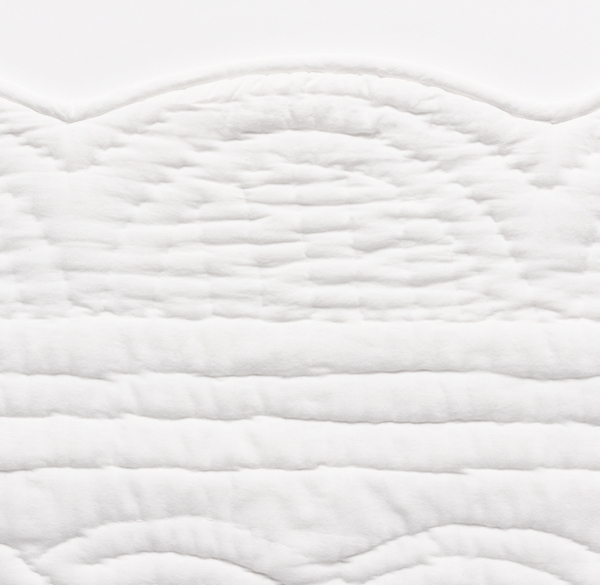 Scallop Voile Bedding Swatch