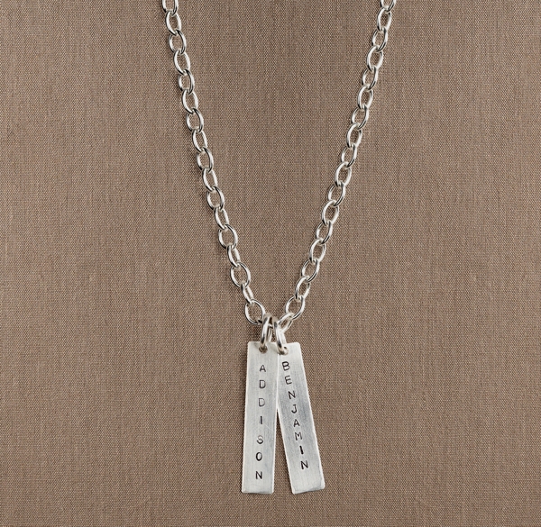 Sterling Silver Personalized Tag