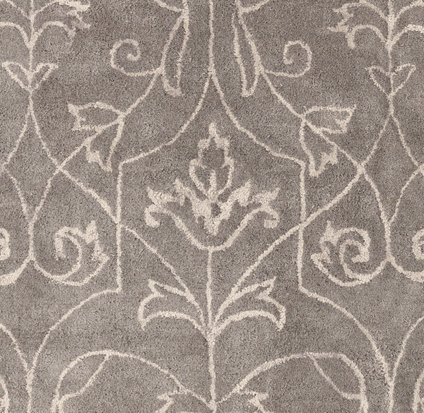 Sevilla Floral Wool Rug Swatch