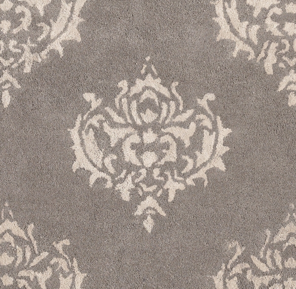 Fleur Trellis Plush Rug Swatch