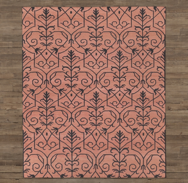Jardin Wool & Silk Flatweave Rug