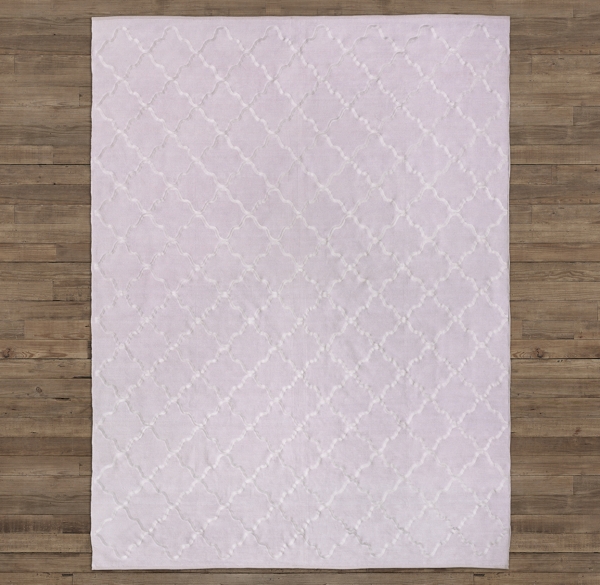 Merle Embroidered Chenille Rug