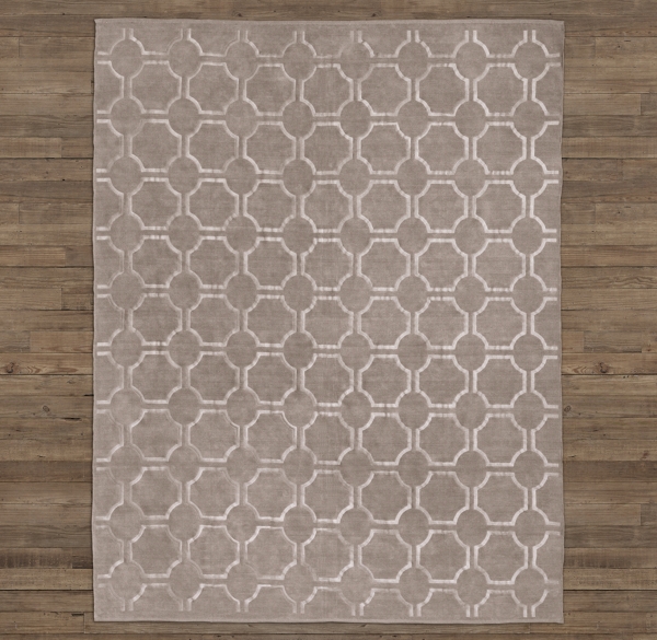 Maxime Embroidered Chenille Rug