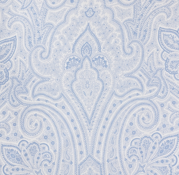 Italian Washed Sateen Paisley Bedding Swatch