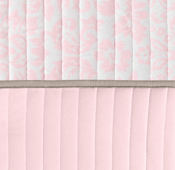 European Reversible Heathered Jersey Bedding Swatch