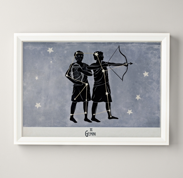 Constellation Art - Gemini