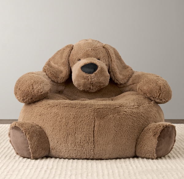 Cuddle Plush Dog Chair 