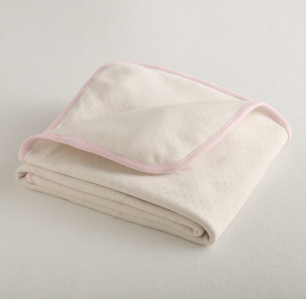 Organic Jersey Layette Swaddle Blanket 