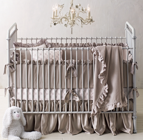 Washed Velvet & Italian 600 Sateen Nursery Bedding Collection 
